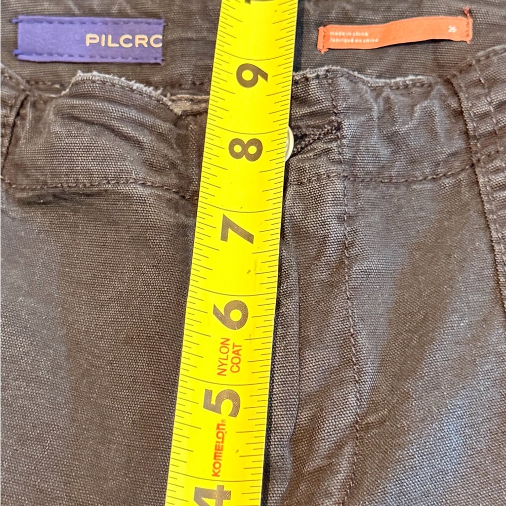 Pilcro Black Low Rise Distressed Pants - Picture 16 of 16